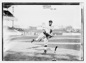 [Ray Caldwell, New York AL, at Polo Grounds, NY (baseball)]  (LOC)