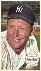 Mickey Mantle - all over the 50-Homer Club - only switch hitter to reach 50 HRs; only player with 50 homers in Triple Crown year; half of only pair of teammates to reach 50 HRs in same season (with Roger Maris, 1961); one of record four Yankees in 50-Homer Club. 