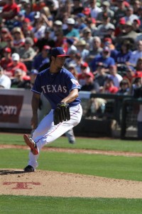 Yu Darvish - one of two YUs to lose a perfect game after 26 outs. 