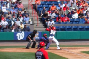 Bryce Harper look strong this spring. 