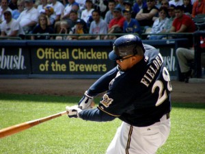 Prince Fielder - looking to re-energize hit bat in Texas.