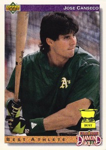 Jose Canseco - first member of the 40-40 Club.