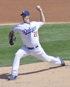 Clayton Kershaw - making the case for another Cy Young. 
