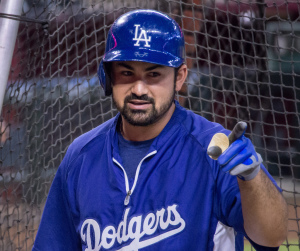 Adrian Gonzalez - only player to earn a Gold Glove AND a Silver Slugger in 2014. 