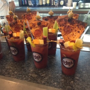 College Daze Bloody Mary - made a big splash at Target Field Food and Beverage Preview. 