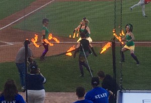 The fire dancers, as they say, were hot. 