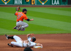 Jose Altuve - Like the Astros, flying high. 