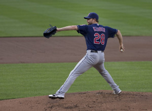 Corey Kluber - whiffed 18 on a very pecial day. 