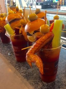 "Cluck and Moo" Bloody Mary..