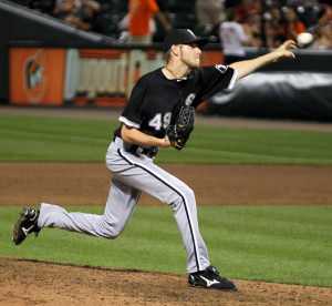 hChris Sale led the White Sox with five April Wins. Photo by: Keith Allison