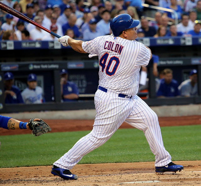 Colon hits first career homer in Mets' 6-3 win over Padres