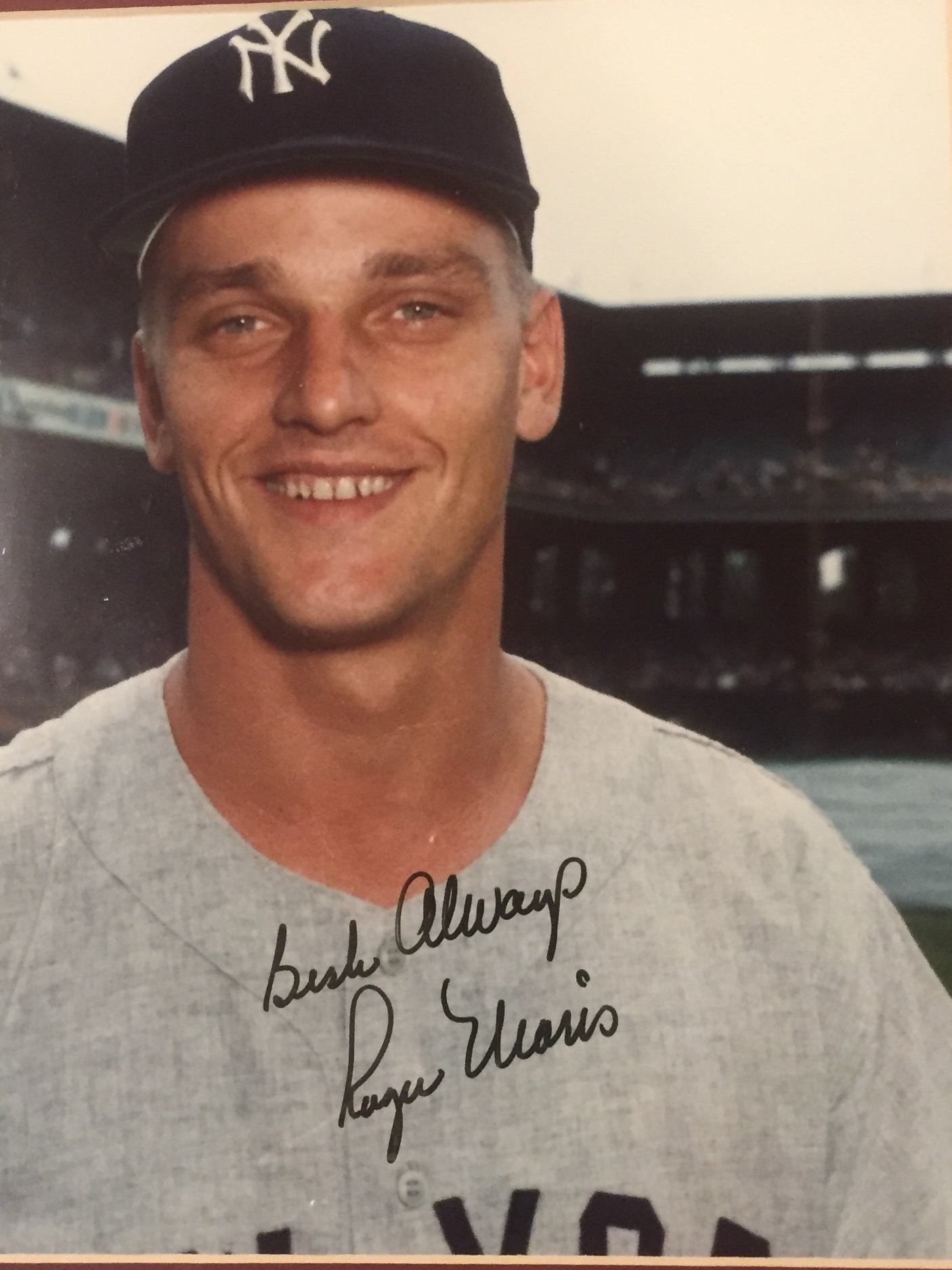 Roger Maris - from zero intentional walks one season to four in