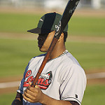 Carlos santana baseball photo