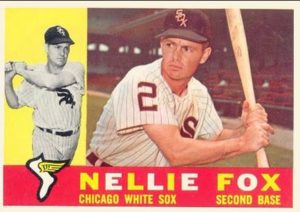 Nellie Fox drew two bases-loaded walks in the seventh inning of a White Sox 20-6 win.