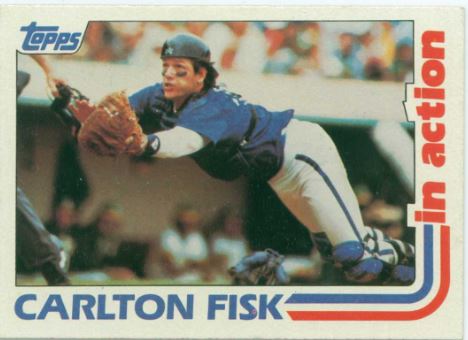 Carlton Fisk breaks the record catching his 2,226th major league