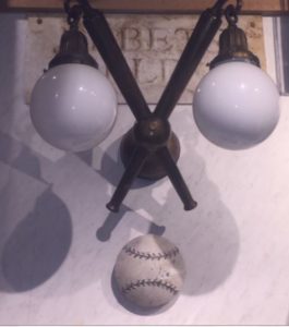 Concourse lights from Ebbetts Field. 