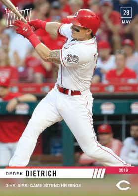 Derek Dietrich – and the Hits Just Keep on Coming - Baseball