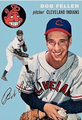 Cleveland Indians: Iowan and MLB Hall of Fame pitcher Bob Feller