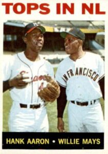Hank and Willie - starting center fielders in this big game. 