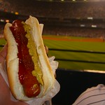 Ballpark Hot dog photo